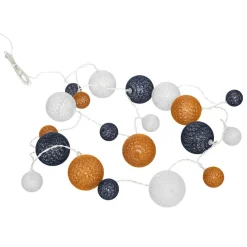 Guirlande LED Multicolore en coton