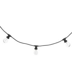 Guirlande LED outdoor secteur L520cm noir