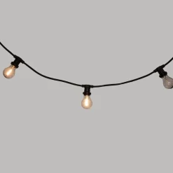 Guirlande LED outdoor secteur L520cm noir
