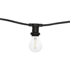 Guirlande LED outdoor secteur L520cm noir