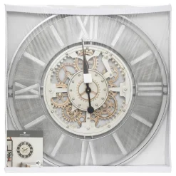 Horloge mécanique Soul en métal D70cm