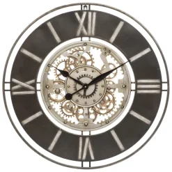 Horloge mécanique Soul en métal D70cm