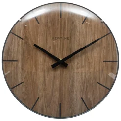 Horloge plastique et verre D30 cm MAELI