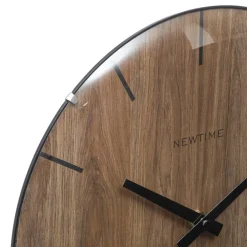 Horloge plastique et verre D30 cm MAELI