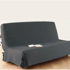 Housse de clic clac 140x200 - grise foncée