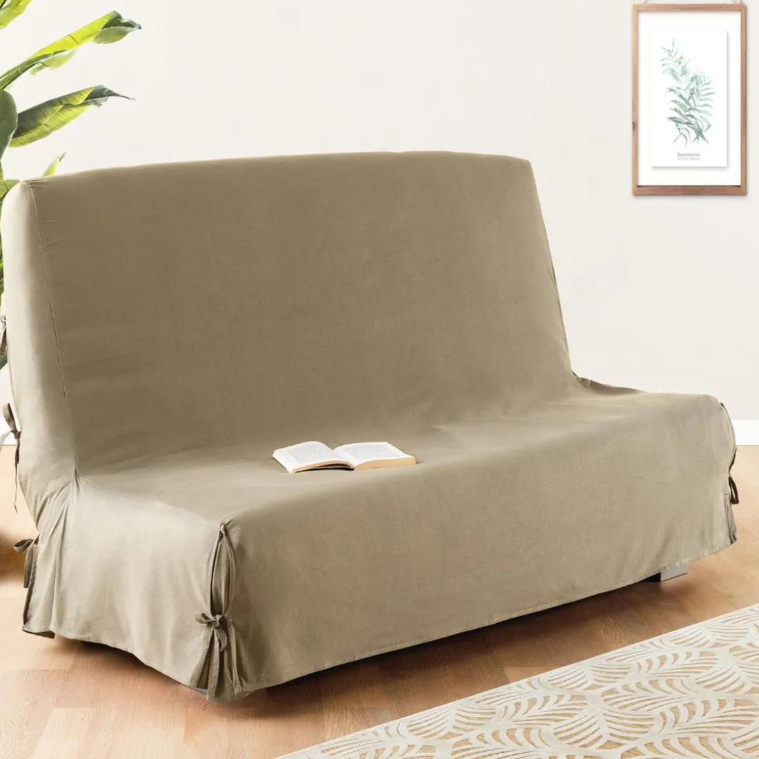 Housse de clic clac 140x200 - lin