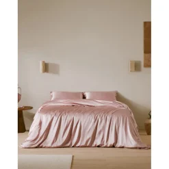 Housse de Couette en Soie Luxueuse Sans Couture