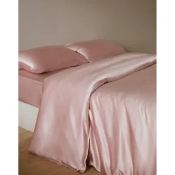 Housse de Couette en Soie Luxueuse Sans Couture