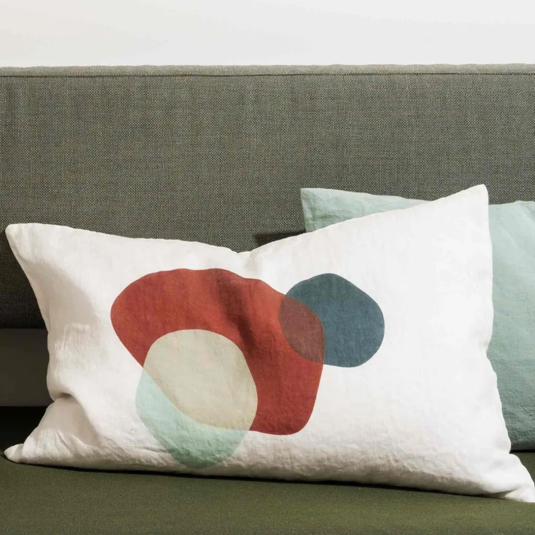 Housse de coussin Pia Caramel 60 x 40