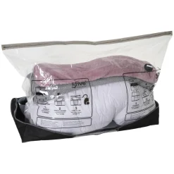 Housse rangement sous vide lit 100x45x15 cm