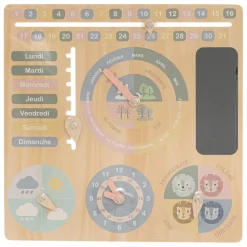 Jeu calendrier Marron en hêtre