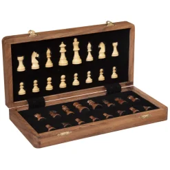 Jeu d?échec en bois 30.5x30.5