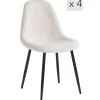 La chaise COPENHAGEN design scandinave blanc