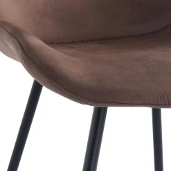 La chaise KOGE design scandinave marron