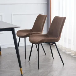 La chaise KOGE design scandinave marron