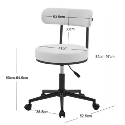 La chaise LARS son design scandinave blanc