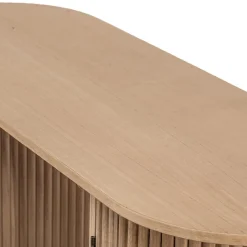 La console PIREUS son design scandinave et sa structure en bois massif