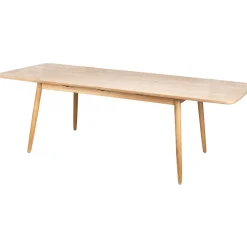 La table à manger CORTE design intempore style scandinave élégant 6 à 8 personnes rallonges extensibles