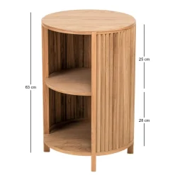 La table ALTA design scandinave et sa structure en bois massif