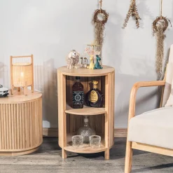 La table ALTA design scandinave et sa structure en bois massif