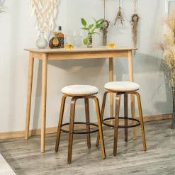 La table de bar TRADITION design rustique et épuré 4 personnes