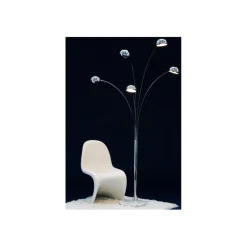 Lampadaire 5 Arcs chrome