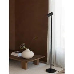 Lampadaire bambou Java noir