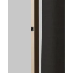 Lampadaire Boston sable abat-jour noir