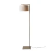Lampadaire Boston sable abat-jour lin clair