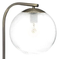 Lampadaire droite Night doré H153cm