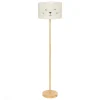 Lampadaire enfant chat en bois de pin