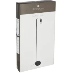 Lampadaire métal noir