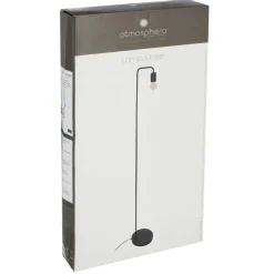 Lampadaire métal noir