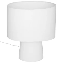 Lampe à poser design en tissu