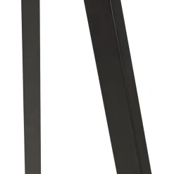 Lampe à poser design 'SPRING MINI' avec abat-jour blanc et trépied noir