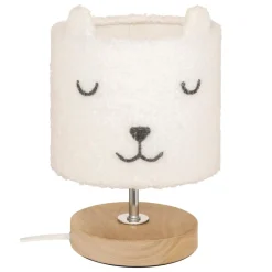 Lampe à poser enfant secteur Toxey blanc