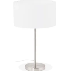 Lampe à poser 'LIVING MINI' blanche réglable en hauteur