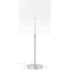 Lampe à poser 'LIVING MINI' blanche réglable en hauteur