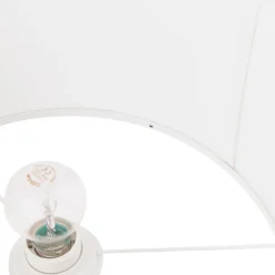 Lampe à poser 'LIVING MINI' blanche réglable en hauteur