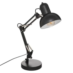 Lampe arc Bren noir H55,8cm