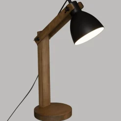 Lampe Arc Cuba Noir H 56
