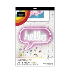 Lampe Néon Hello Acrylique USB