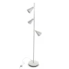 Lampe Sur Pied 3 Spots MIRA Blanche