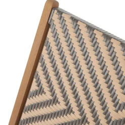 Le fauteuil intérieur extérieur en acacia massif AGUILARES au style scandinave