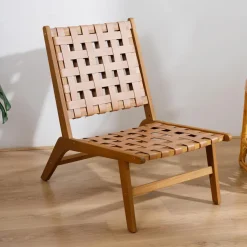 Le fauteuil intérieur extérieur en acacia massif AGUILARES