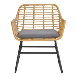 Le salon de jardin DANANG style scandinave et sa couleur grise intemporelle