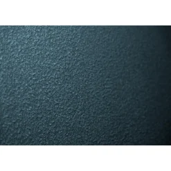 Lit avec tête de lit tapissier bouclette et sommier kit Bleu