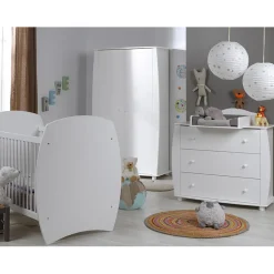 Lit bébé MEDEA 70*140 avec kit de transformation