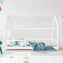 Lit cabane pour enfant Revanou Bois Blanc