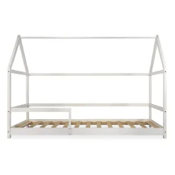 Lit cabane pour enfant Revanou Bois Blanc